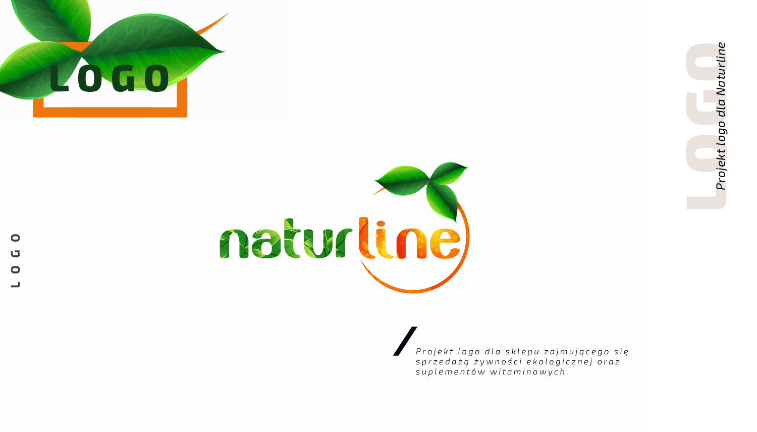 Logo - Naturline  Ekologiczna żywność